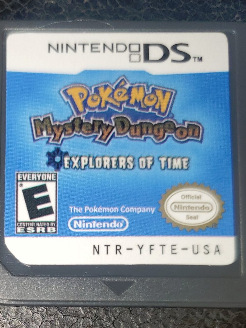 Pokemon Mystery Dungeon Explorers of Time DS Video Game Nintendo DS